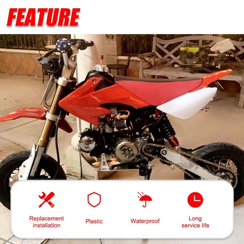 Cylemoto Engine Cover Left Stator Cover Guard for 110cc 125cc 140cc 150cc 160cc 4-Stroke Air/Oil Cooled Engine Pit Dirt Bike Lifan Lucky MX Thumpstar DHZ SSR - Image 3